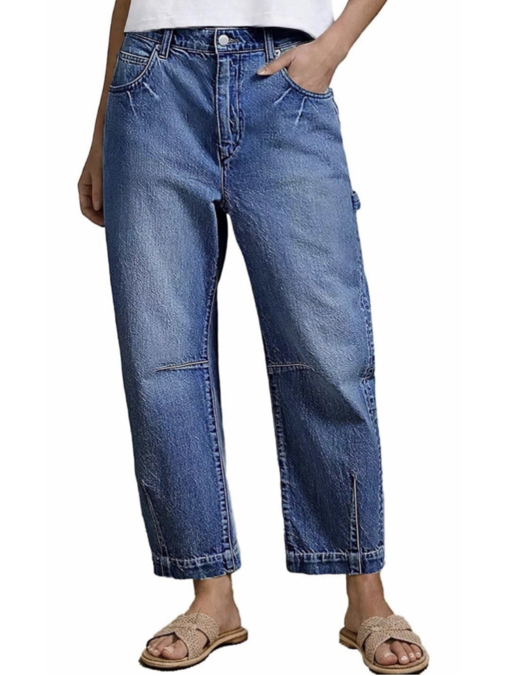 Flamingals Straight Leg Jeans for Women M